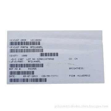 MOSFET, N-CH RFD14N05L, TO-251-3 Original Package